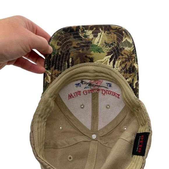 Unique! OTTO Embroidery 2012 Camo wild game dinner Texas hat America usa - Picture 7 of 10